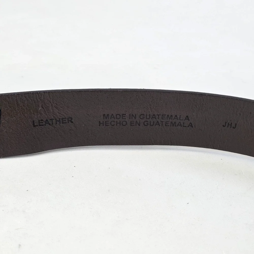 Levi's Genuine Leather Belt Brown Cut to Fit Size 34-42 Men's Adjustable